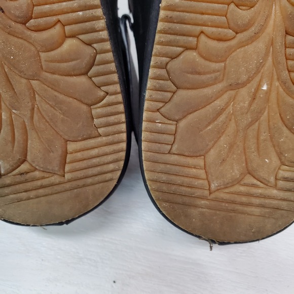 Eurosoft by Sofft Giannetta Black Crisscross Strappy Wedge Sandals Size 10M - Picture 14 of 16